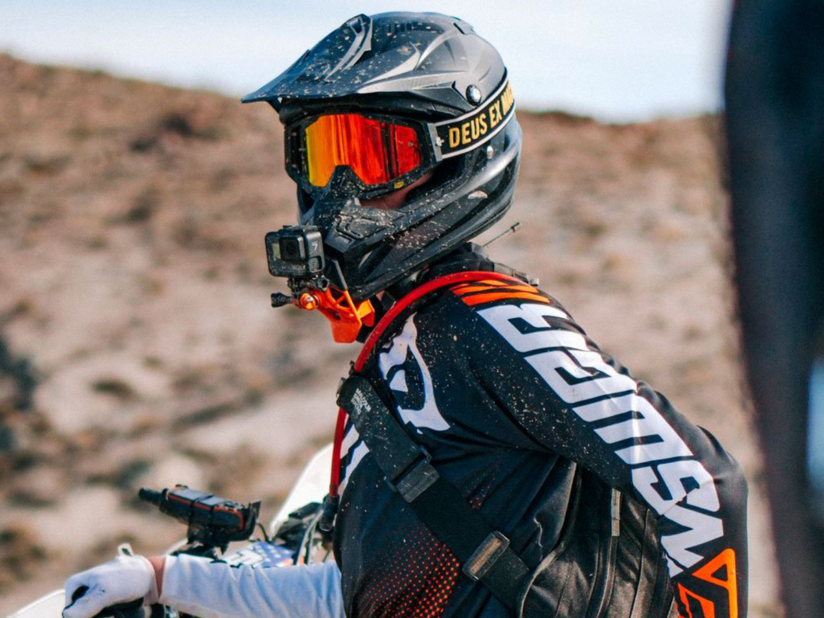 Insta360 Action kamera Mottorad Helm Chin Grijper Montering