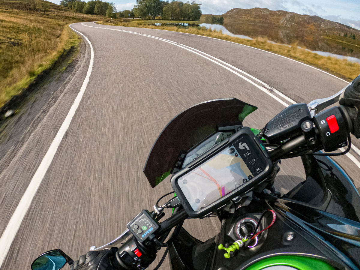Apple iPhone XS Max Robuste wasserdichte Motorradhalterung-Handyhüllen-Sets