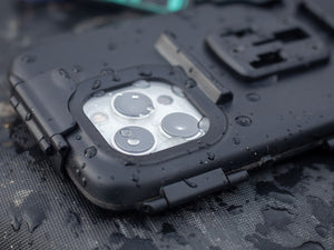 iPhone 13 Serie Robuste wasserdichte Motorradhalterung Telefonkoffer Kits