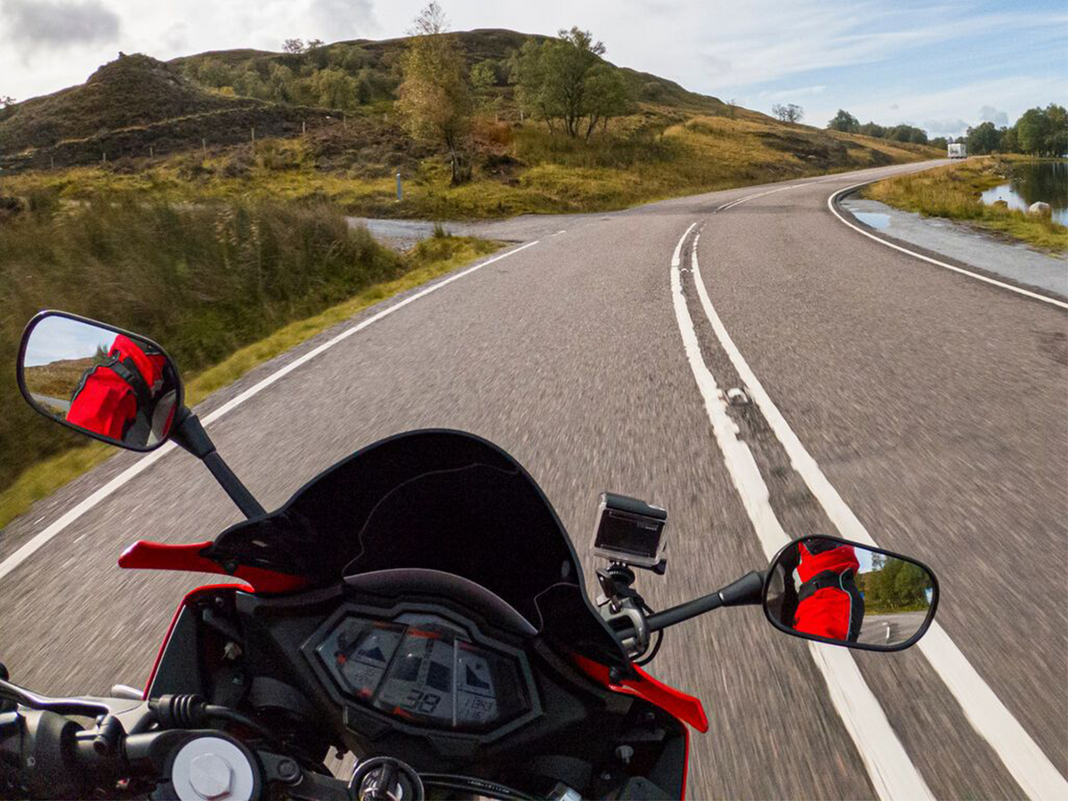 Motorcycle GoPro Action Camera Gripper Mount