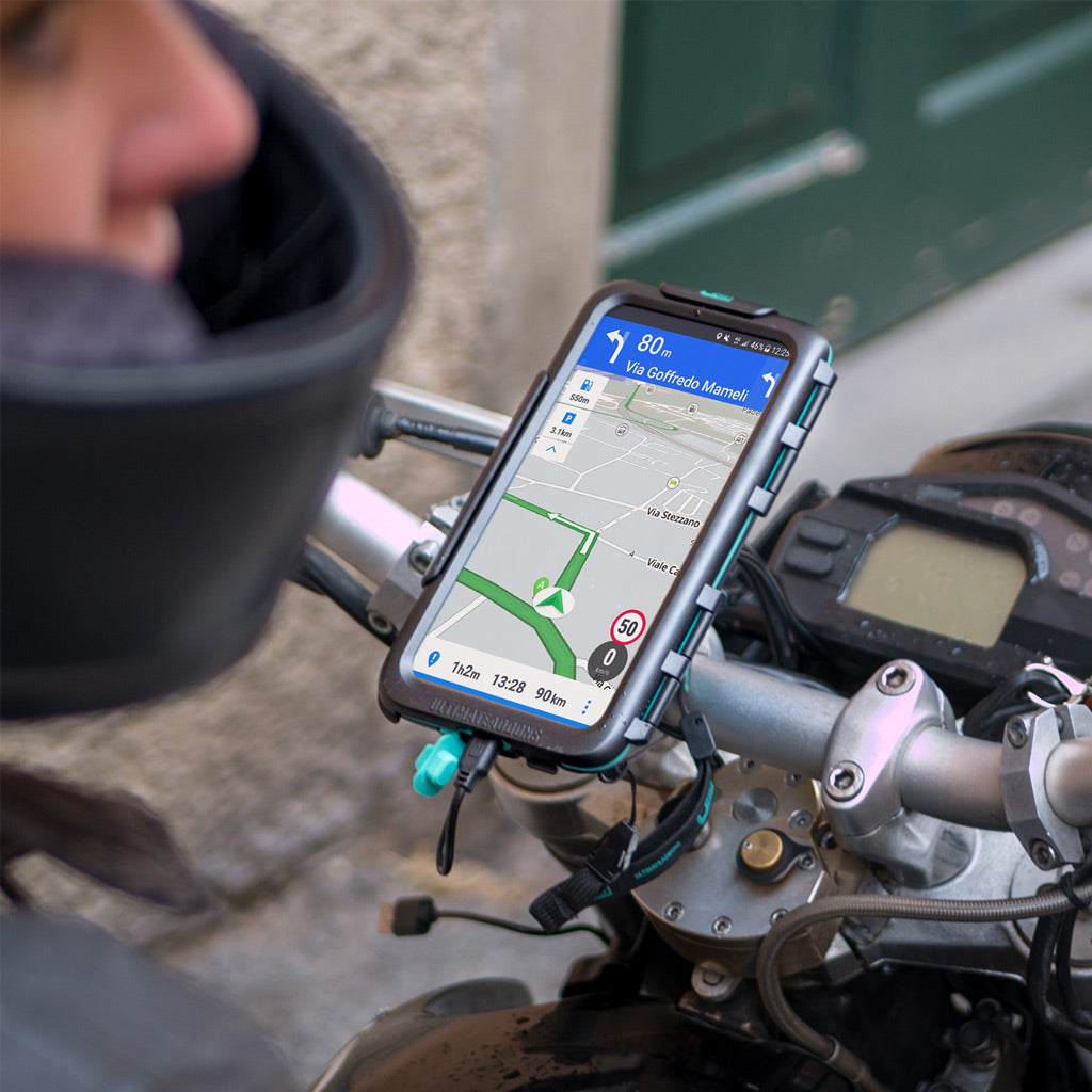 samsung fahrradcomputer Samsung Galaxy A Serie Wasserdichtes Fall Abenteuer Motorrad Obere Klemme Ultimateaddons– Ultimateaddons DE