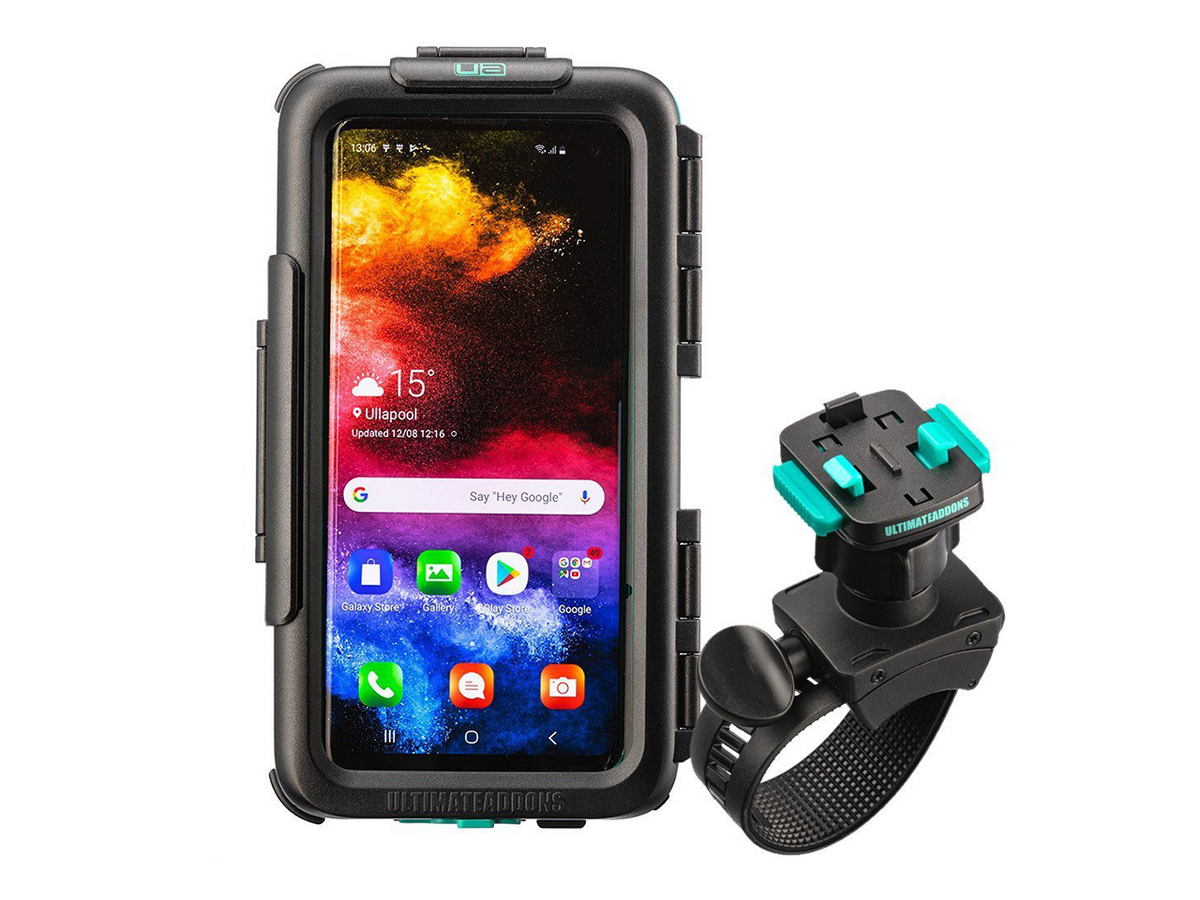 SAMSUNG GALAXY S10 ROBUSTE WASSERDICHTE FAHRRADHALTERUNG-HANDYHÜLLEN-S– Ultimateaddons DE