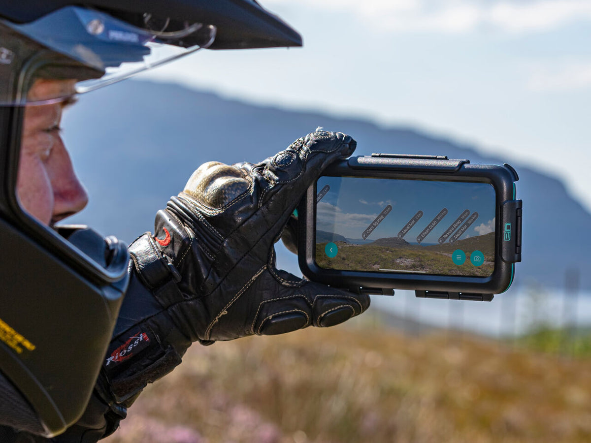 Apple iPhone XS Max Robuste wasserdichte Motorradhalterung-Handyhüllen-Sets