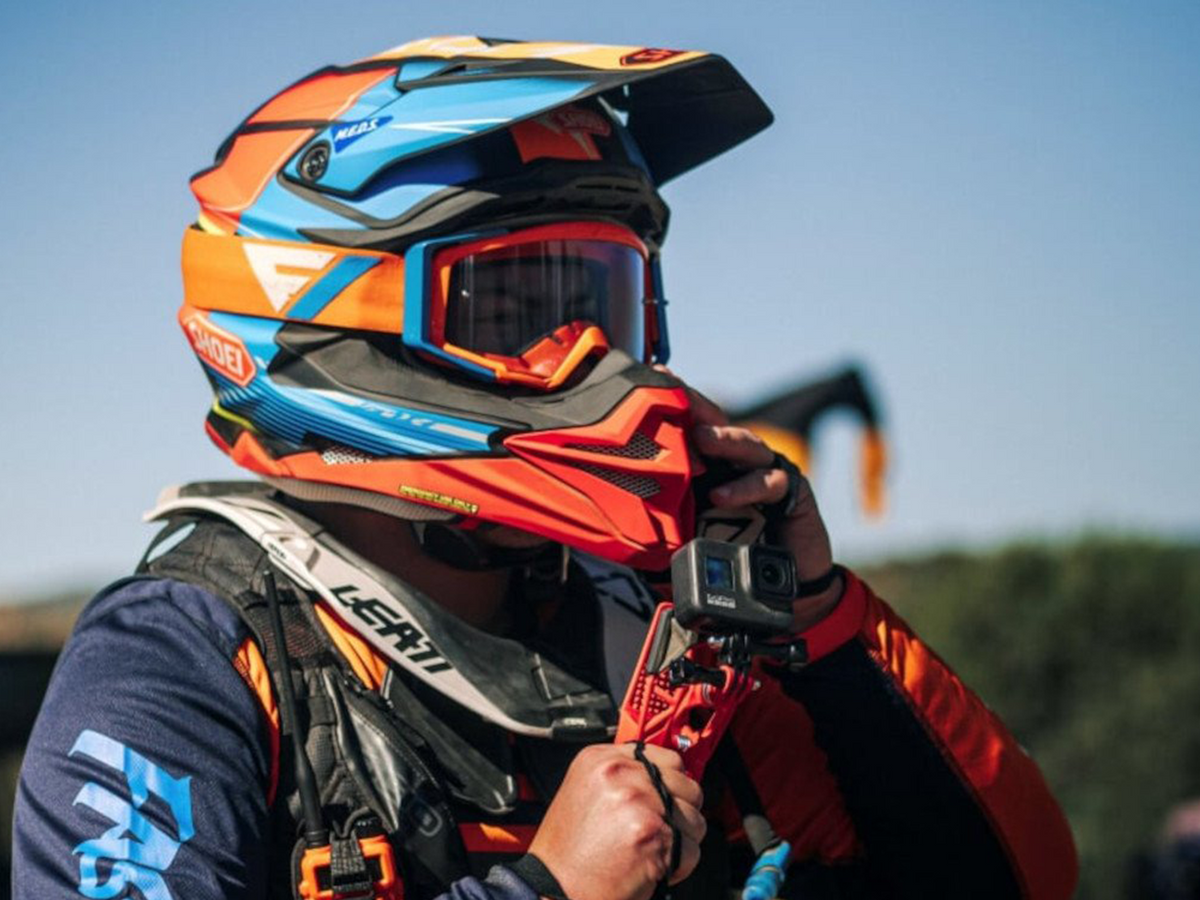 Drift Action Kamera Mottorad Helm Chin Grijper Montering